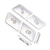 4 Pack Door Lock Button Cover Door Lock Switches Button Sticker Driver Door Lock Unlock Control Buttons for W204 W212