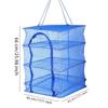 1pc Folding Fish Network Net Drying Rack, Folding Mesh, Hanging Vegetable Dishes, Dry Hanger, Fishing Accessories