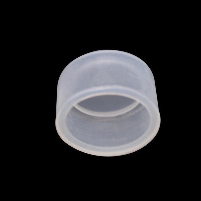 Round Push Button Switch Protector Clear Silicone Button Cover Nested Install