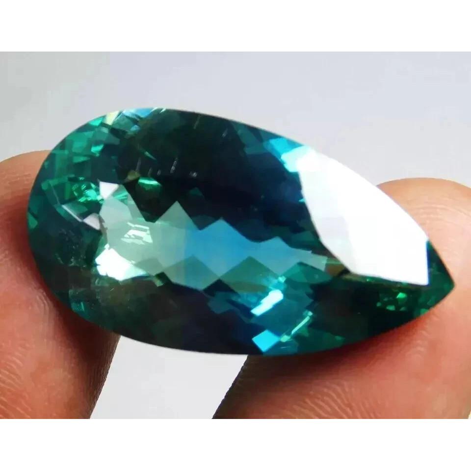 Natural Blue Green Paraiba Tourmaline Oval 50-52 Ct Fabulous Certified Gemstone