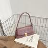 Women's Bag 2025 Summer Internet Celebrity Popular New Trendy Korean Version Versatile Stone Pattern Fashion Shoulder Bag Underarm Bag