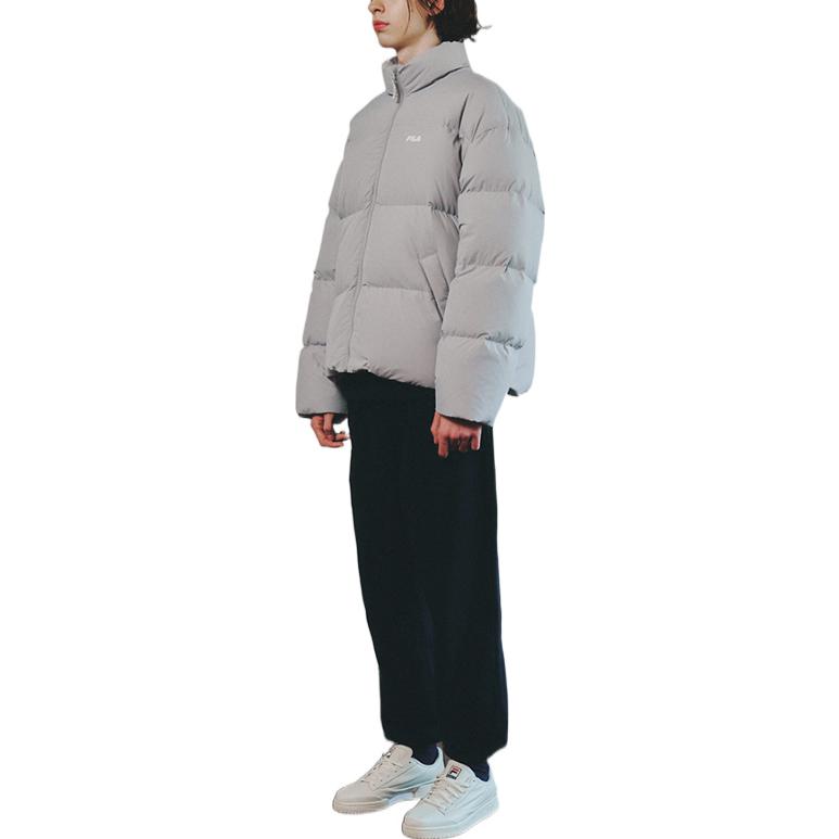 Fila FW22 Down Jacket Unisex Gray FE2DJE6105X-GRY