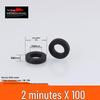 Black Rubber Silicone Waterproof Gasket Seal Washer for Water Heater & Shower - Nitrile Thickened, 4-6 Minutes