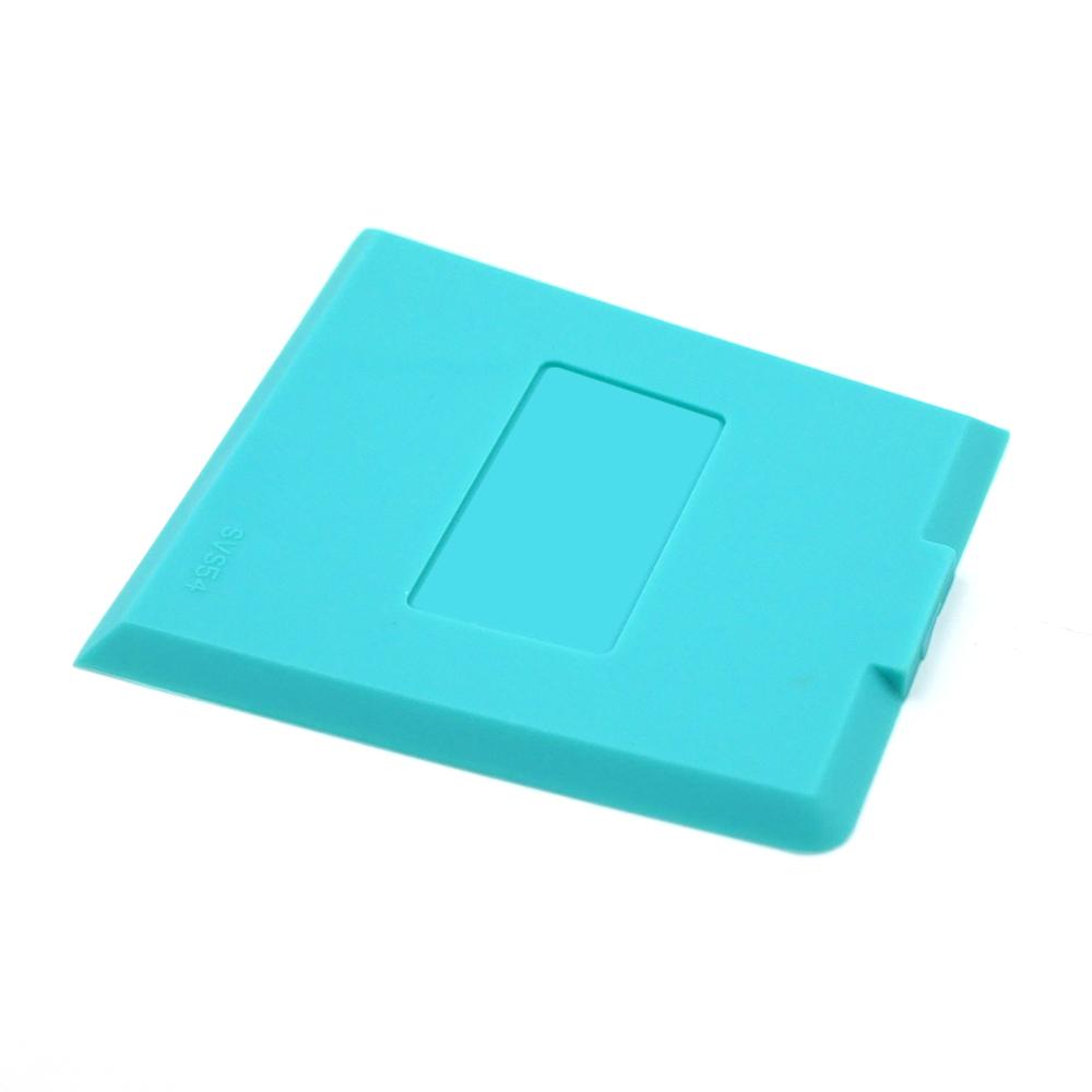 Big Silicone Sealant Finishing Tool Sealant Spatula Glass Glue Angle Scraper with Caulking (Blue,big size scraper) синий