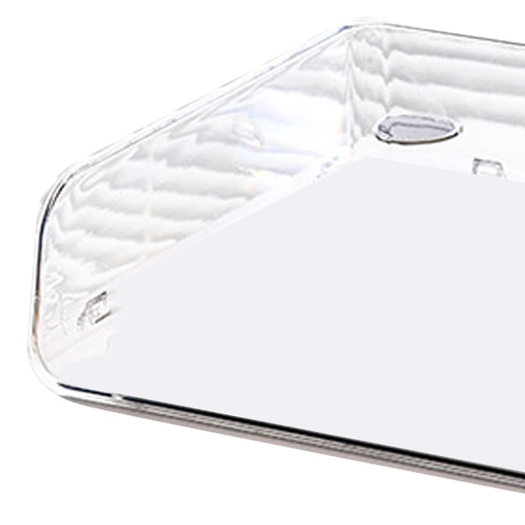 A4-papiroppbevaringsboks Stablebar plast Stor åpning Enkeltlags skrivebordsfilorganisering for kontor