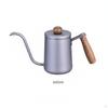 Coffee Kettle Japanese Design Wooden Handle Pot Precision Pouring Gooseneck for Home