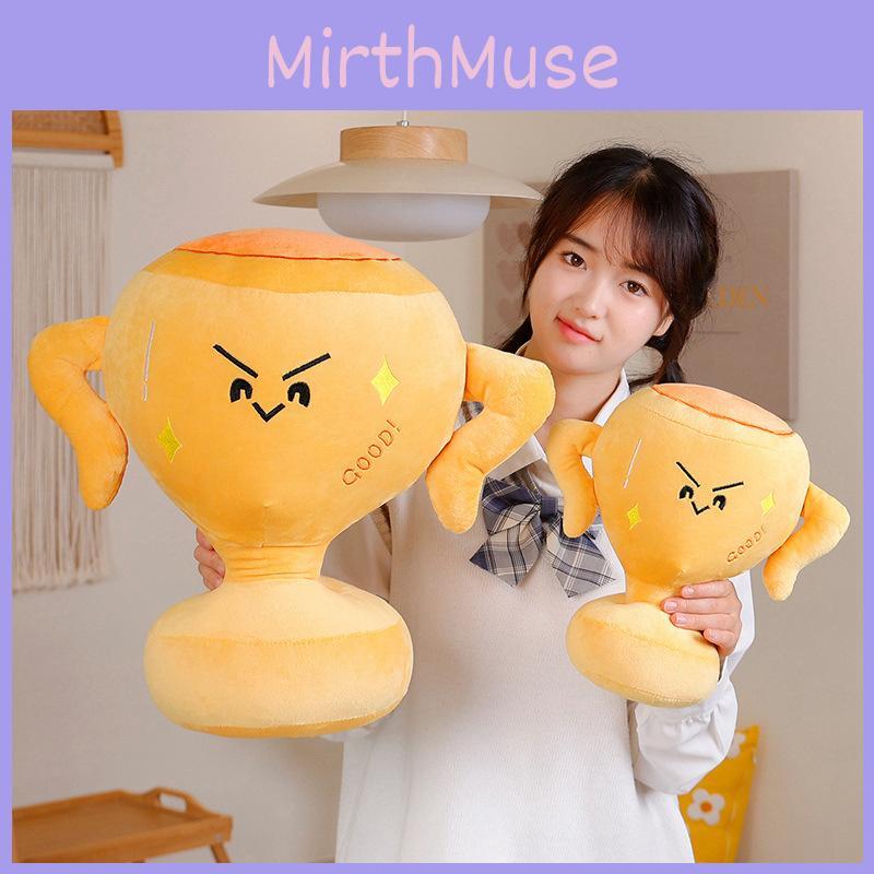 Cute Cartoon Creative Trophy Plush Toy Girls Kid Sleep Companion Festive Gift