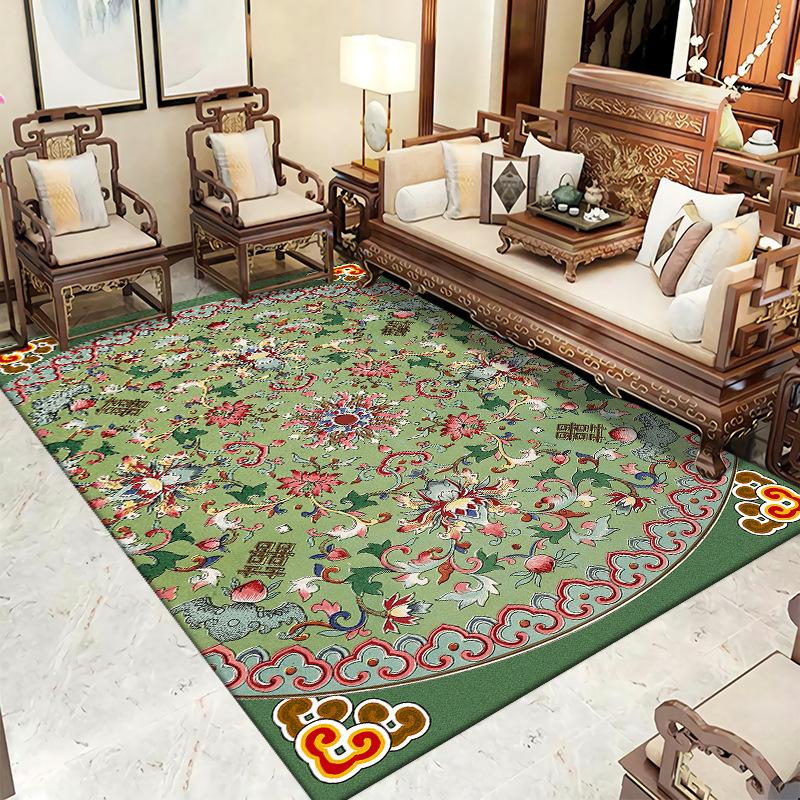 Bohemian Style Carpet Bedroom Decoration Vintage Printed Carpets Soft Entrance Floor Mat Home