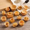 Dollhouse Simulated Rattan Basket Diy Decorative Accessories Mini Storage Box Small Ornaments