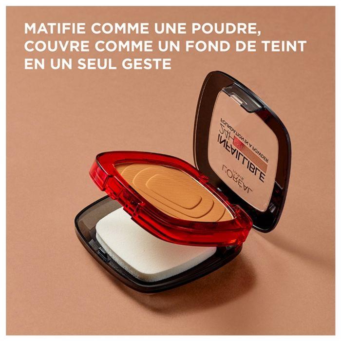 L#039;Oréal Paris Infaillible Fond de Teint en Poudre 24H Fresh Wear N°245 Miel Doré 9g