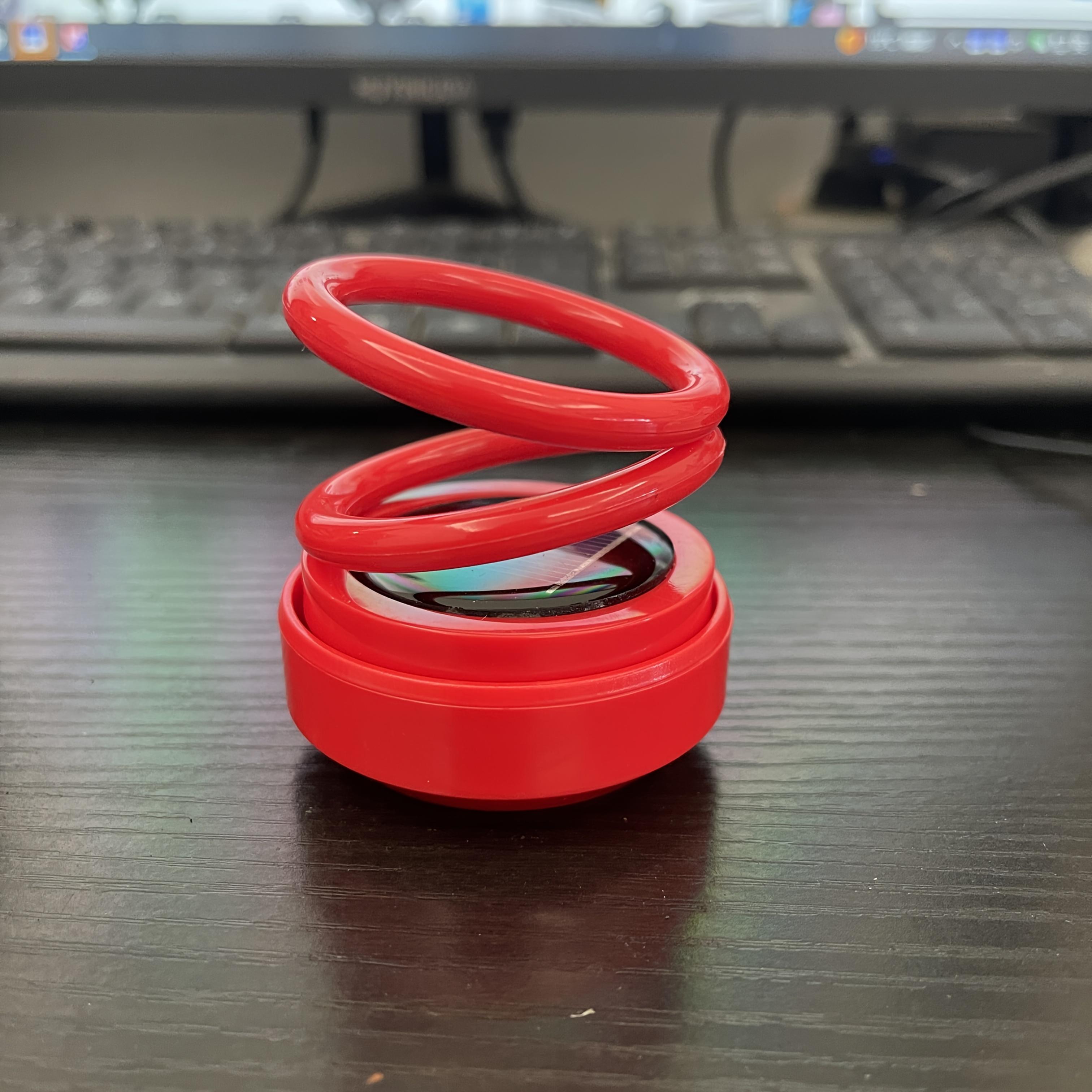 

Портативный солнечный автоматический освежитель воздуха Компактный автомобильный освежитель воздуха Не требует батареек красный