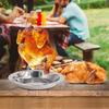 Non-stick Stainless Steel Chicken Grill Stand Food-Grade Roaster Stand With Drip Pan For Chicken Chicken Holder For Oven New