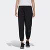 Adidas Woven Loose Fit Casual Tapered Sports Pants Women Bottoms Black GL5616