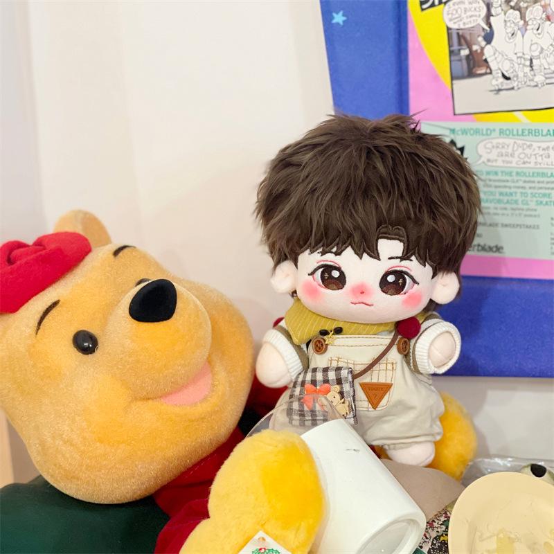 20cm Yan An Cotton Plush Doll - Little An An Celebrity Figure Toy Festival Gift