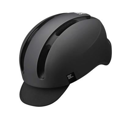 OGK KABUTO Bicycle Helmet Canvas Urban MG Magnetic Buckle Specification Color Matte Black Size ML (57-59cm)
