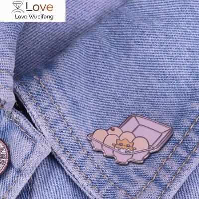 Pok éMon Creative Fashion Ladies Brooch Togepi Egg Box Anime Pins Children 'S Shirt Lapel Pin Party Punk Enamel Pins Birthday Gift