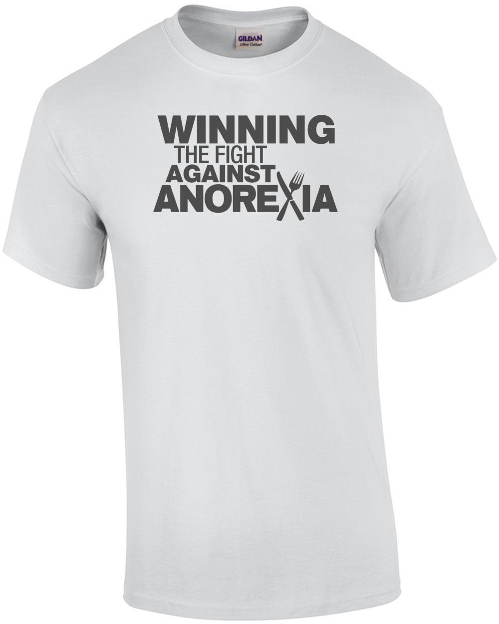 ПОБЕДА В БОРЬБЕ С АНОРЕКСИЕЙ Футболка Унисекс XXXL