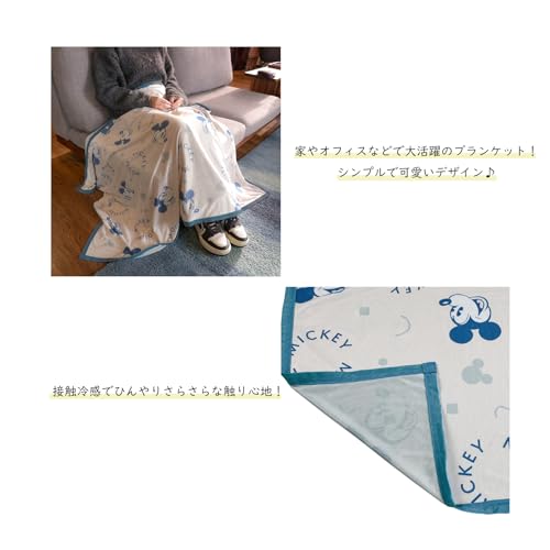 Marushin Summer Lap Blanket, Disney Princess, The Little Mermaid, Ariel, Watercolor Splash Blanket, Cooling Fabric, Character Design, Girls, 212502420