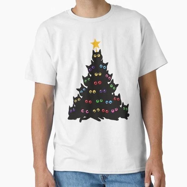 Meowy Christmas Classic TShirt Made In UsaAus TShirt S2xl S