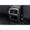 For Honda CR-V 2023-2024 Wood Grain Rear Row Air Outlet Vent Frame Cover Trim