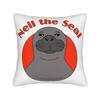 Neil The Seal Pillowcase Soft Polyester Cushion Cover Decoration  Pillow Case Cover Home Wholesale 40*40cm
