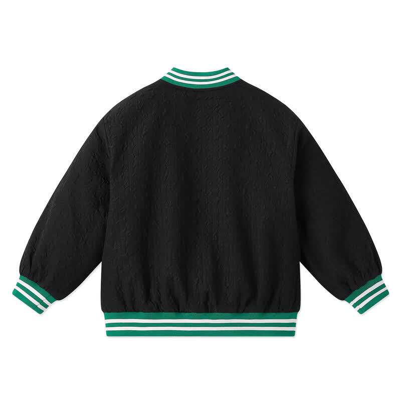 B.Duck Boys' Padded Baseball Jacket
