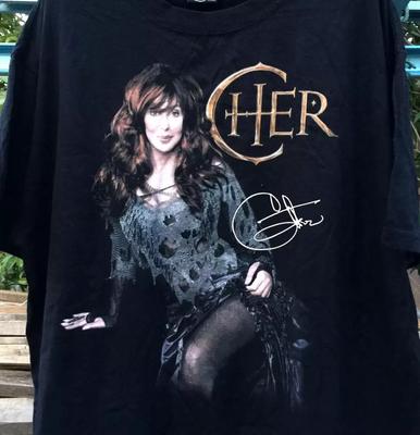 Cher Singer Gift For Friends  Full Size S-5XL Unisex T-Shirt