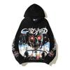 Godspeed 2025 Fall Winter Cotton Hoodie Streetwear Oversized Graphic Print Sweatshirt Men