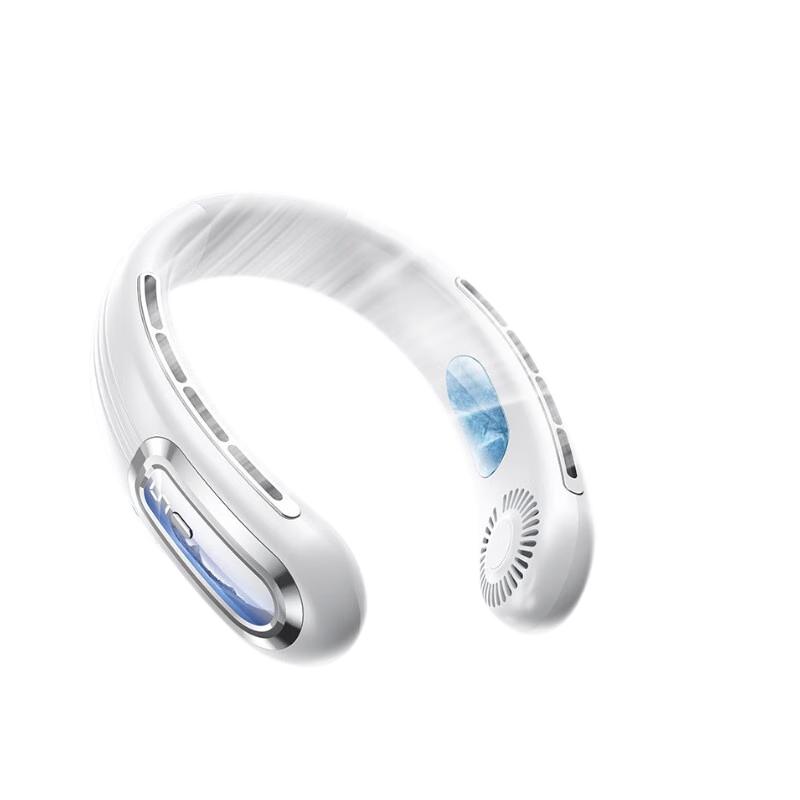 Portable Bladeless Neck Fan Type-C, Ultra-Long Battery, Silent Motor