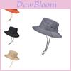Outdoor Fisherman Hat For Women Summer Sun Protection Wide Brim Uv Shield For Beach And Hiking