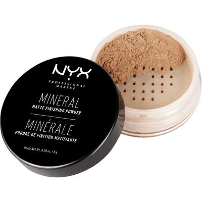 Nyx Mineral Matte Finishing Powder Medium/Dark 8g