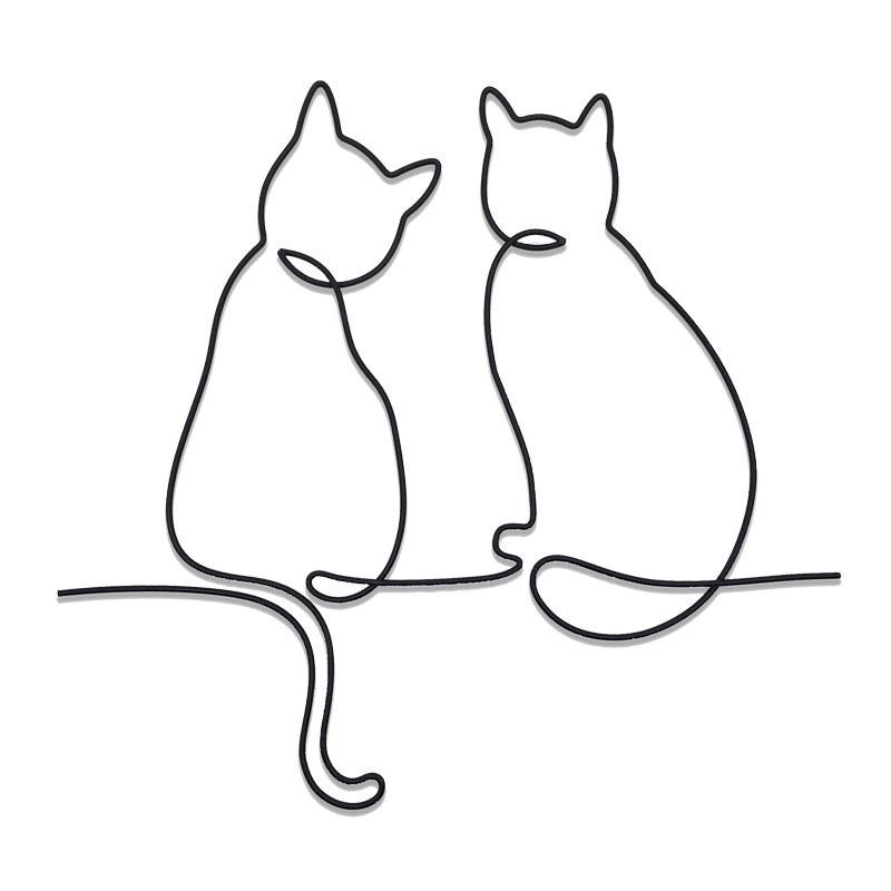 Hot-Selling Metal Animal Wall Art: Iron Craft Decor for Home