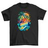 Summer '86 Beach Feel T-Shirt Mens Womens Tees Top - Ride the Wave of Nostalgia! Funny Beach Scene De