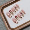 Xin Yue Waking Lion: Handmade New Year Style Wearable Nail Art Stickers for Skin-Whitening Effect.
