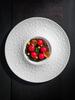 Ceramic white cold dish plate High-grade sense of luxury molecular cuisine restaurant artistic conception fusion dish disc