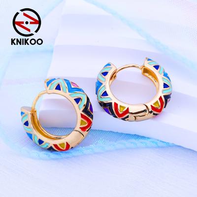 Blue Clip Earrings For Women Fashion Stud Earrings Jewelry For Wedding Party Gifts