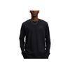 Under Armour Solid Color Long Sleeve Crew Neck T-Shirt Men Tops Black 1329585-002