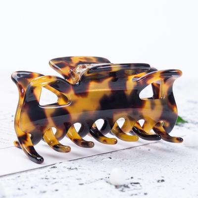8.5cm Long Korean Women Hair Clip Acetate Hairpins Solid Color Women Hair Crab Hair Claws Women Make UP Tool Hair Accessories