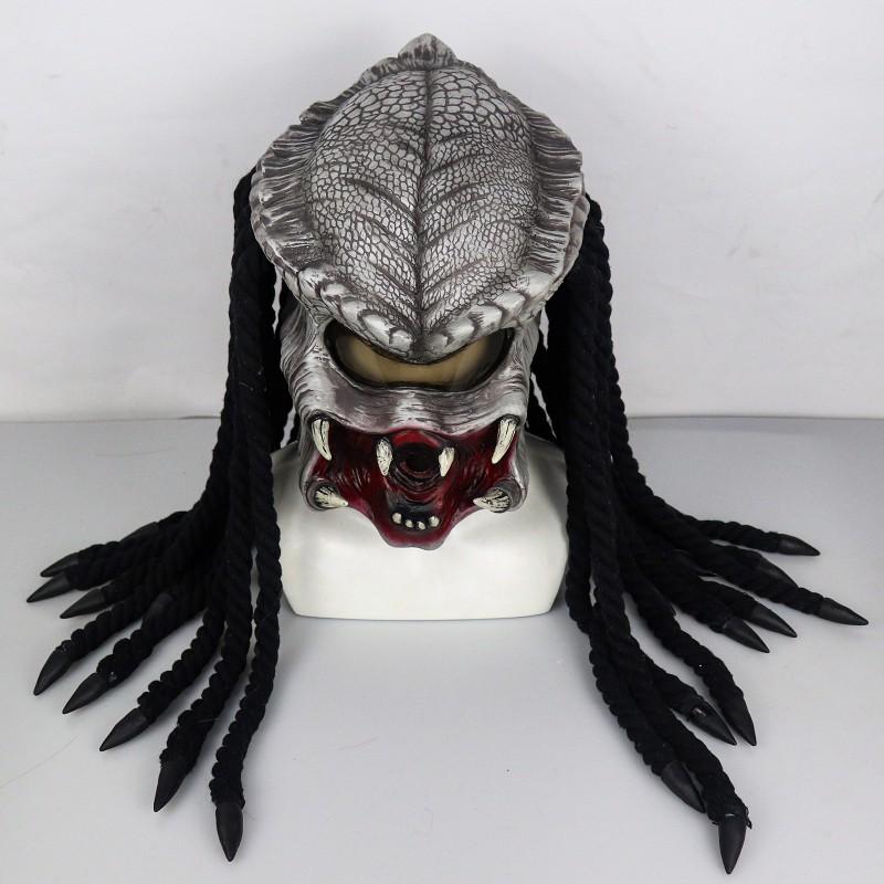 Halloween Alien Predator Mask Horror Helmet Cosplay Party Costume