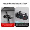 Car Sun Visor Glasses Case Anti-Scratch Sunglasses Storage Box For BMW M E87 E30 E46 E28 E39 F18 F35 G03 F10 E93 F20