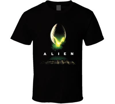 Alien Sci Fi Cult Movie Poster T Shirt