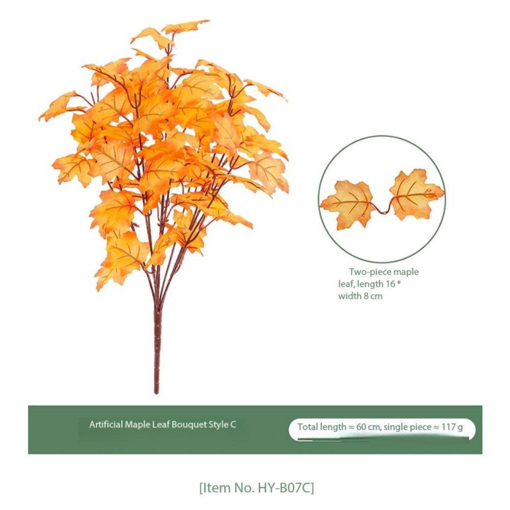 24 Inch Wholesale Artificial Withered Maple Branches Dry Branches for Scenic Design Bulk Order Factory Direct Ready Stock