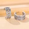 Fashion Copper Alloy Zircon Jewellery Drop Earrings For Women Wedding Party Gifts
