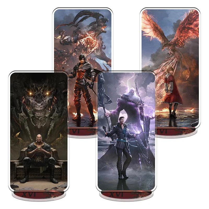16cm Fantasy Game Peripherals CLIVE-ROSFIELD Acrylic Character Stands Card Gifts for Boys Collection Ornament Toys Dolls