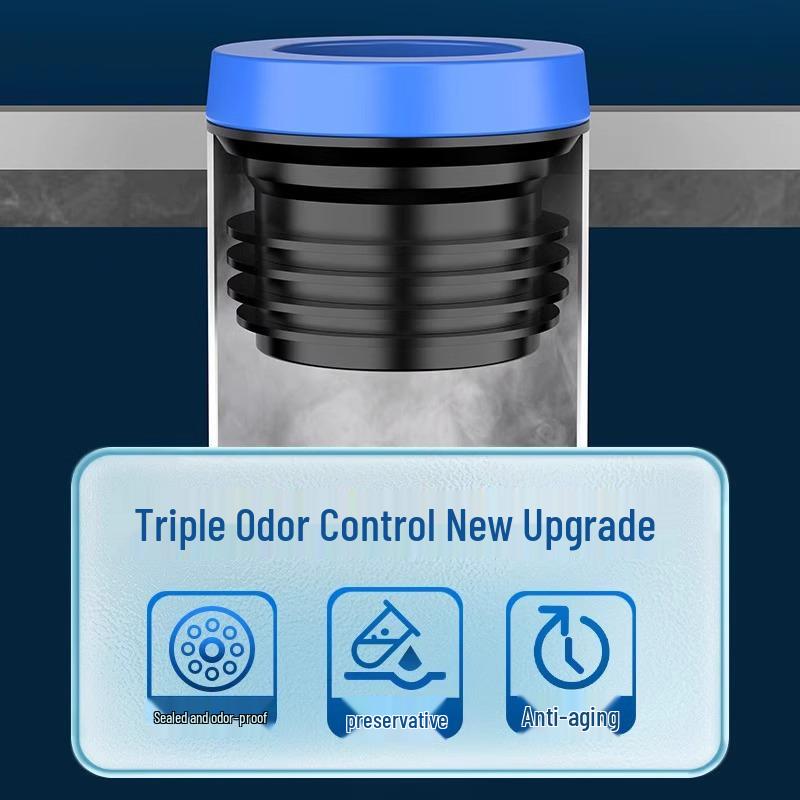 Neukundenrabatt: Universeller Toilettenflansch-Dichtring - Geruchs- & auslaufsicher, Rückschlagventil gegen Rückfluss