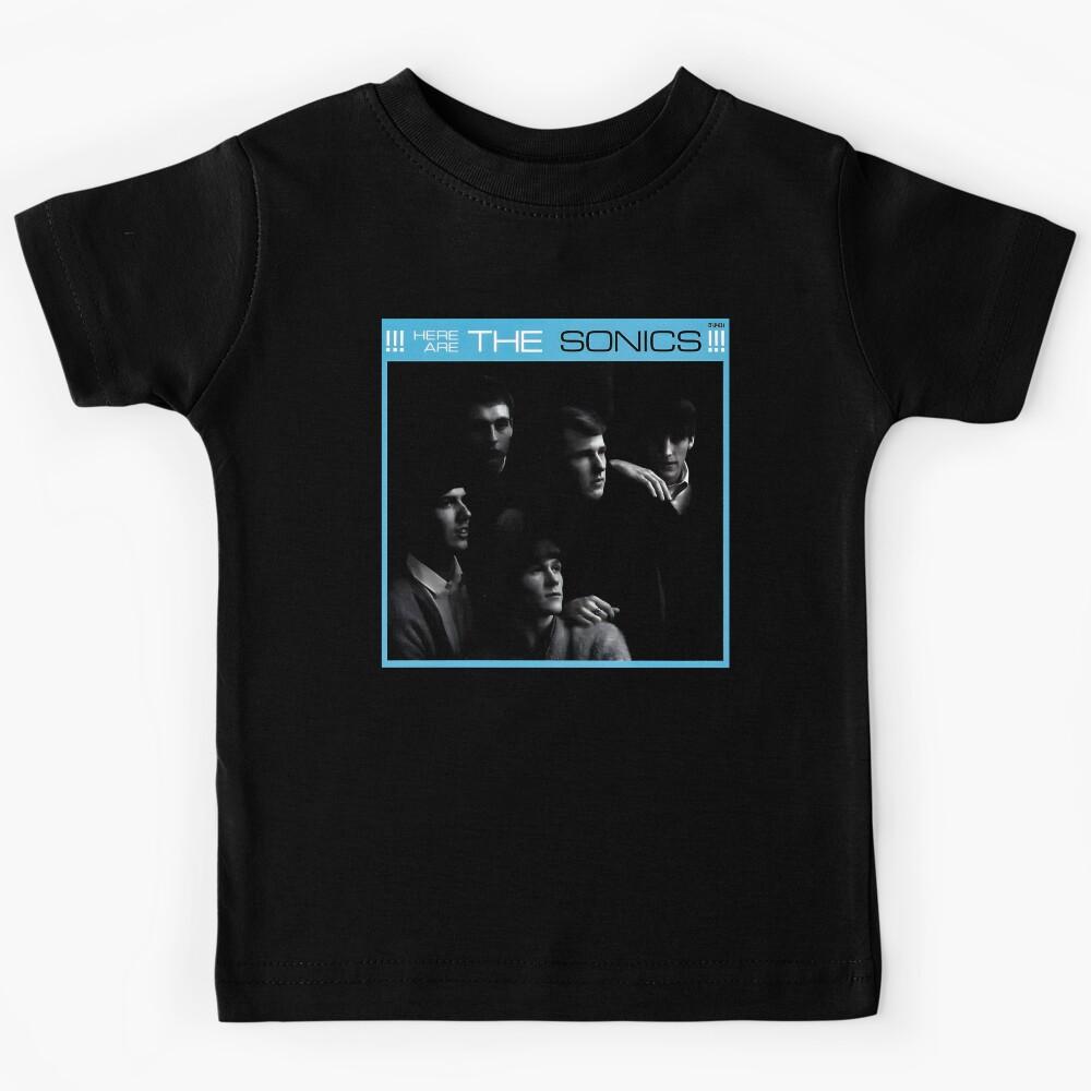 The Sonics – Here Are The Sonics 1965 Retro Design Kids T-Shirt 120
