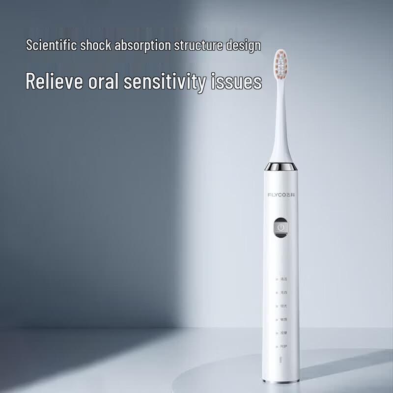 Flyco FT7205 Smart Sonic Electric Toothbrush CN Plug (adapter Included)