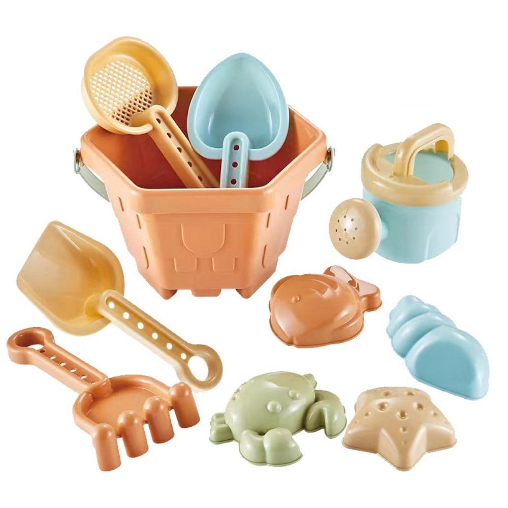 

Sand Mold Sand Toy Plastic Playing Sand Gadgets Creative Digging Sand Kit Gift 822-7-10pcs