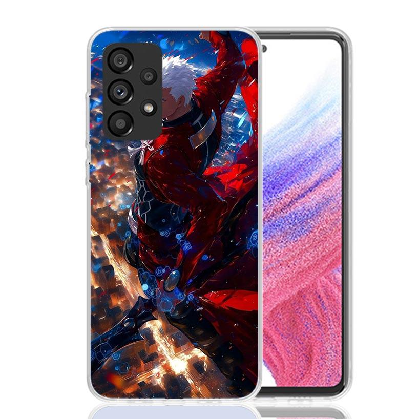 Fate Zero Stay Night Archer Phone Case For Samsung Galaxy A17 A16 A14 A15 A13 A57 A56 A54 A55 A53 A37 A36 A34 A35 A33 A26 A24 A2
