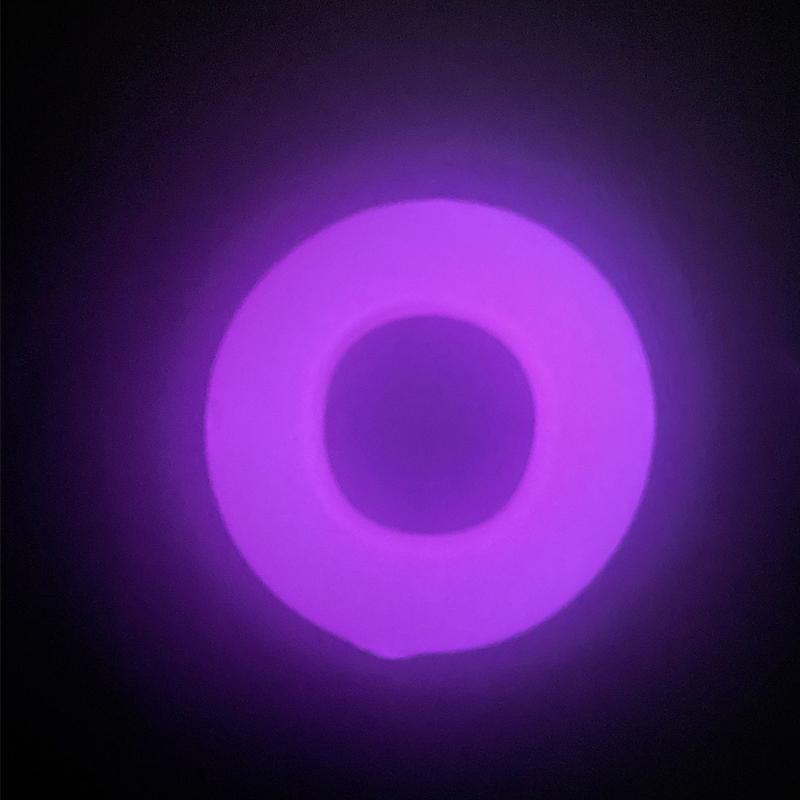 Luminous TPE Stretchy Penis Ring Transparent Jelly Cock Ring Classic Erection Enhancing Delay Ejaculation Adult Sex Shop For Men